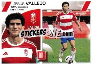 Figurina Jesús Vallejo (9) - LaLiga 2023-2024
 - Panini