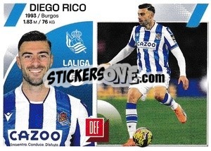 Sticker Diego Rico (10) - LaLiga 2023-2024
 n. 501 - Panini