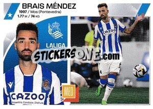 Sticker Brais Méndez (11) - LaLiga 2023-2024
 n. 502 - Panini