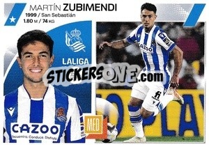 Sticker Martín Zubimendi (12) - LaLiga 2023-2024
 - Panini