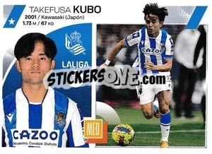 Sticker Takefusa Kubo (15) - LaLiga 2023-2024
 n. 506 - Panini