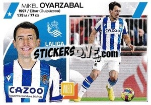 Cromo Mikel Oyarzabal (17) - LaLiga 2023-2024
 - Panini
