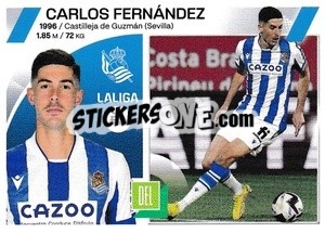 Cromo Carlos Fernández (19B) - LaLiga 2023-2024
 - Panini