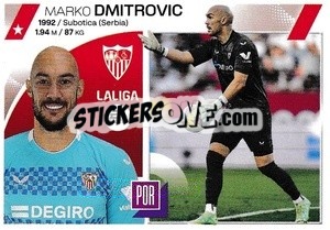 Sticker Marko Dmitrović (4) - LaLiga 2023-2024
 n. 524 - Panini