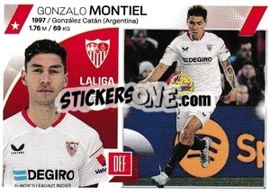 Cromo Gonzalo Montiel (6A) - LaLiga 2023-2024
 - Panini