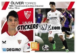 Sticker Óliver Torres (12) - LaLiga 2023-2024
 - Panini