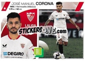 Sticker José Manuel Corona (17) - LaLiga 2023-2024
 - Panini