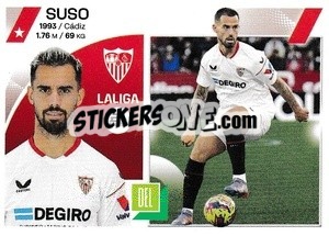Sticker Suso (19) - LaLiga 2023-2024
 - Panini