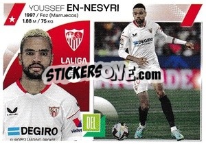 Sticker Youssef En-Nesyri (20) - LaLiga 2023-2024
 n. 542 - Panini