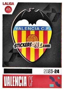 Cromo Escudo Valencia CF (1) - LaLiga 2023-2024
 - Panini