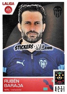 Cromo Entrenador Valencia CF - Rubén Baraja (2)