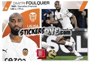 Figurina Dimitri Foulquier (6) - LaLiga 2023-2024
 n. 556 - Panini