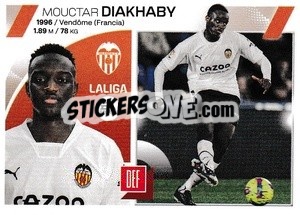 Sticker Mouctar Diakhaby (7) - LaLiga 2023-2024
 n. 557 - Panini