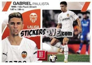 Sticker Gabriel Paulista (8) - LaLiga 2023-2024
 n. 558 - Panini