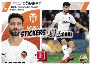 Sticker Eray Cömert (9) - LaLiga 2023-2024
 n. 559 - Panini