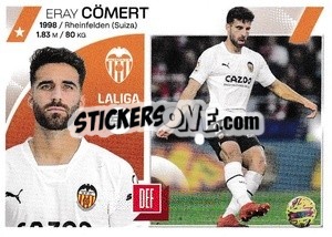 Figurina Eray Cömert (9) - LaLiga 2023-2024
 - Panini