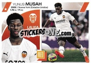 Sticker Yunus Musah (12) - LaLiga 2023-2024
 n. 562 - Panini