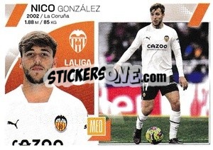 Sticker Nico González (14) - LaLiga 2023-2024
 n. 564 - Panini