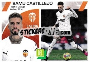 Sticker Samu Castillejo (17) - LaLiga 2023-2024
 - Panini