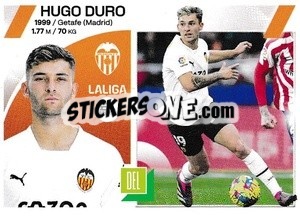 Sticker Hugo Duro (18) - LaLiga 2023-2024
 n. 568 - Panini