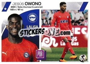 Sticker Jesús Owono (4) - LaLiga 2023-2024
 - Panini
