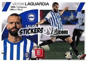 Sticker Víctor Laguardia (6) - LaLiga 2023-2024
 - Panini