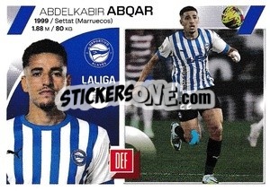 Sticker Abdelkabir Abqar (7) - LaLiga 2023-2024
 - Panini