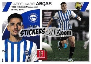 Sticker Abdelkabir Abqar (7) - LaLiga 2023-2024
 n. 7 - Panini
