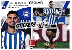 Sticker Aleksandar Sedlar (8) - LaLiga 2023-2024
 - Panini