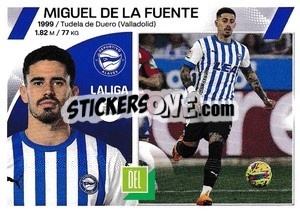 Sticker Miguel de La Fuente (18) - LaLiga 2023-2024
 - Panini