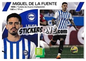 Cromo Miguel de La Fuente (18) - LaLiga 2023-2024
 - Panini