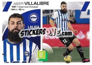 Cromo Asier Villalibre (19) - LaLiga 2023-2024
 - Panini