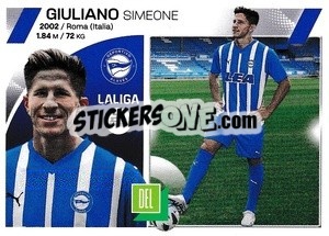 Sticker Giuliano Simeone (19BIS) - LaLiga 2023-2024
 n. 23 - Panini