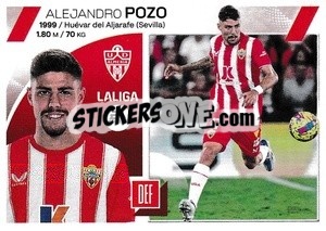 Cromo Alejandro Pozo (5A) - LaLiga 2023-2024
 - Panini