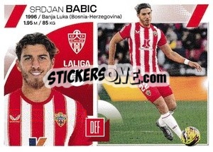 Sticker Srdjan Babić (8) - LaLiga 2023-2024
 n. 49 - Panini