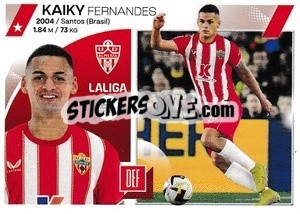 Sticker Kaiky Fernandes (9) - LaLiga 2023-2024
 n. 50 - Panini