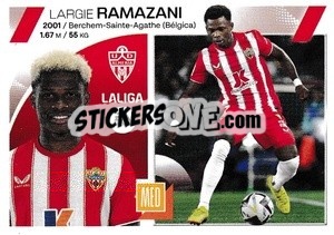 Sticker Largie Ramazani (16) - LaLiga 2023-2024
 n. 58 - Panini
