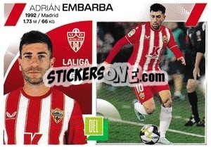 Sticker Adrián Embarba (18) - LaLiga 2023-2024
 n. 60 - Panini