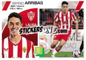 Cromo Sergio Arribas (17BIS) - LaLiga 2023-2024
 - Panini