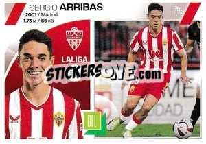 Sticker Sergio Arribas (17BIS) - LaLiga 2023-2024
 n. 65 - Panini