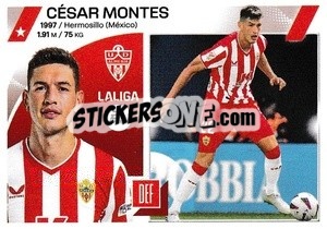 Sticker César Montes (8BIS) - LaLiga 2023-2024
 n. 66 - Panini
