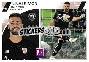 Sticker Unai Simón (3) - LaLiga 2023-2024
 - Panini