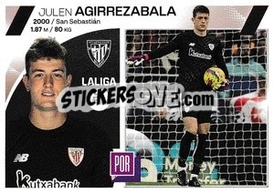 Sticker Julen Agirrezabala (4) - LaLiga 2023-2024
 n. 74 - Panini