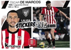 Sticker Óscar De Marcos (6) - LaLiga 2023-2024
 n. 76 - Panini