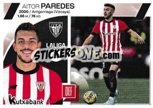 Sticker Aitor Paredes (7) - LaLiga 2023-2024
 - Panini