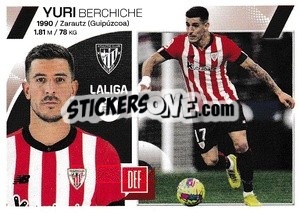 Sticker Yuri Berchiche (10) - LaLiga 2023-2024
 n. 80 - Panini