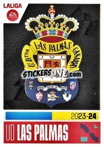 Figurina Escudo UD Las Palmas (1) - LaLiga 2023-2024
 - Panini