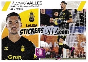 Sticker Álvaro Valles (3) - LaLiga 2023-2024
 - Panini