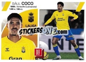 Cromo Sául Coco (6) - LaLiga 2023-2024
 n. 346 - Panini