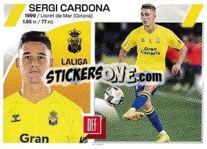 Sticker Sergi Cardona (10) - LaLiga 2023-2024
 n. 350 - Panini